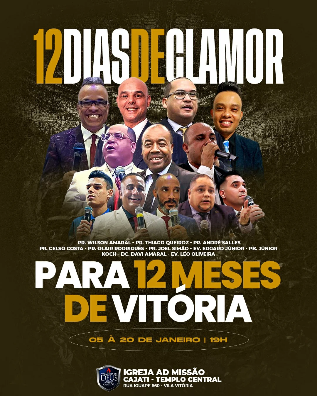 Arte 12 Dias de Clamor