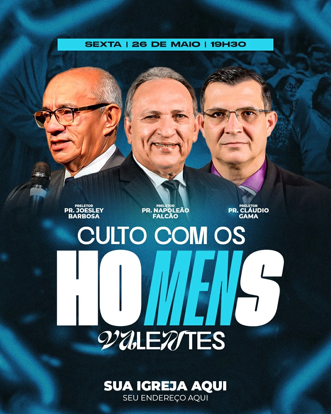 Arte Culto com os Homens Valentes