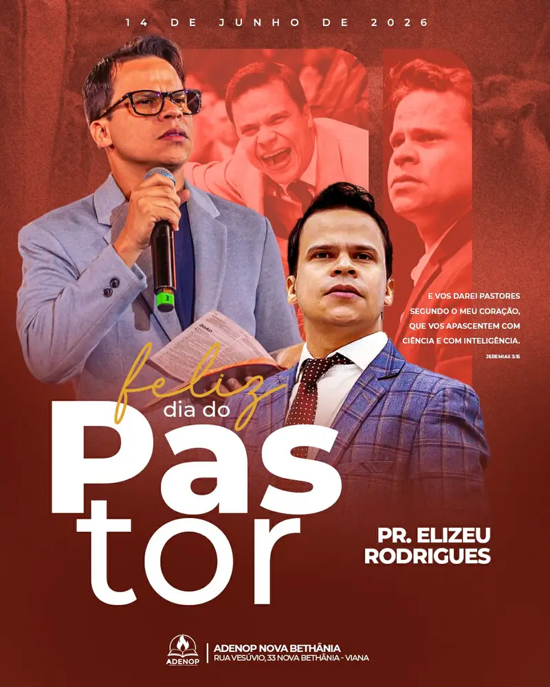 Arte Dia do Pastor